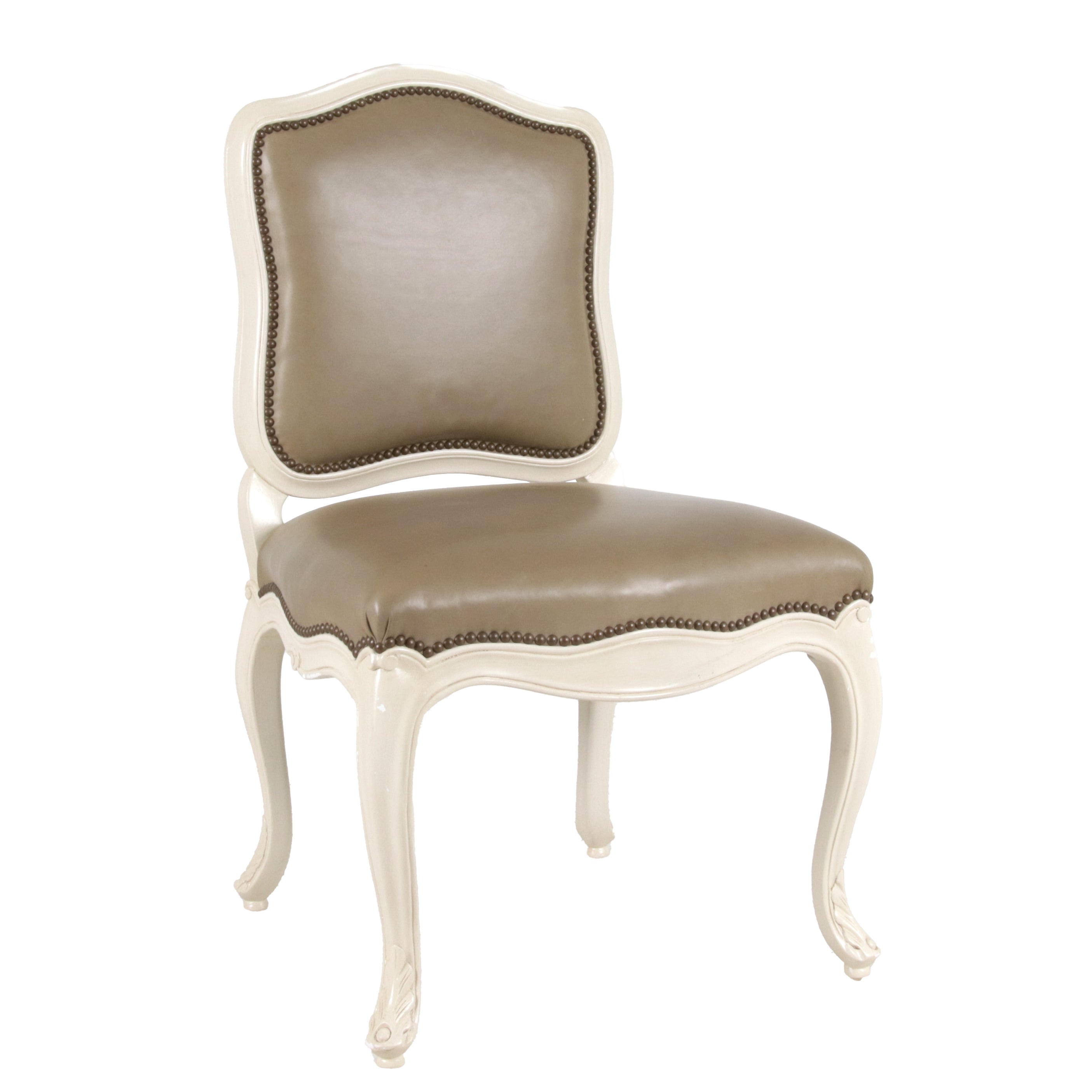 Marnie Dining Chair in Sage Leather