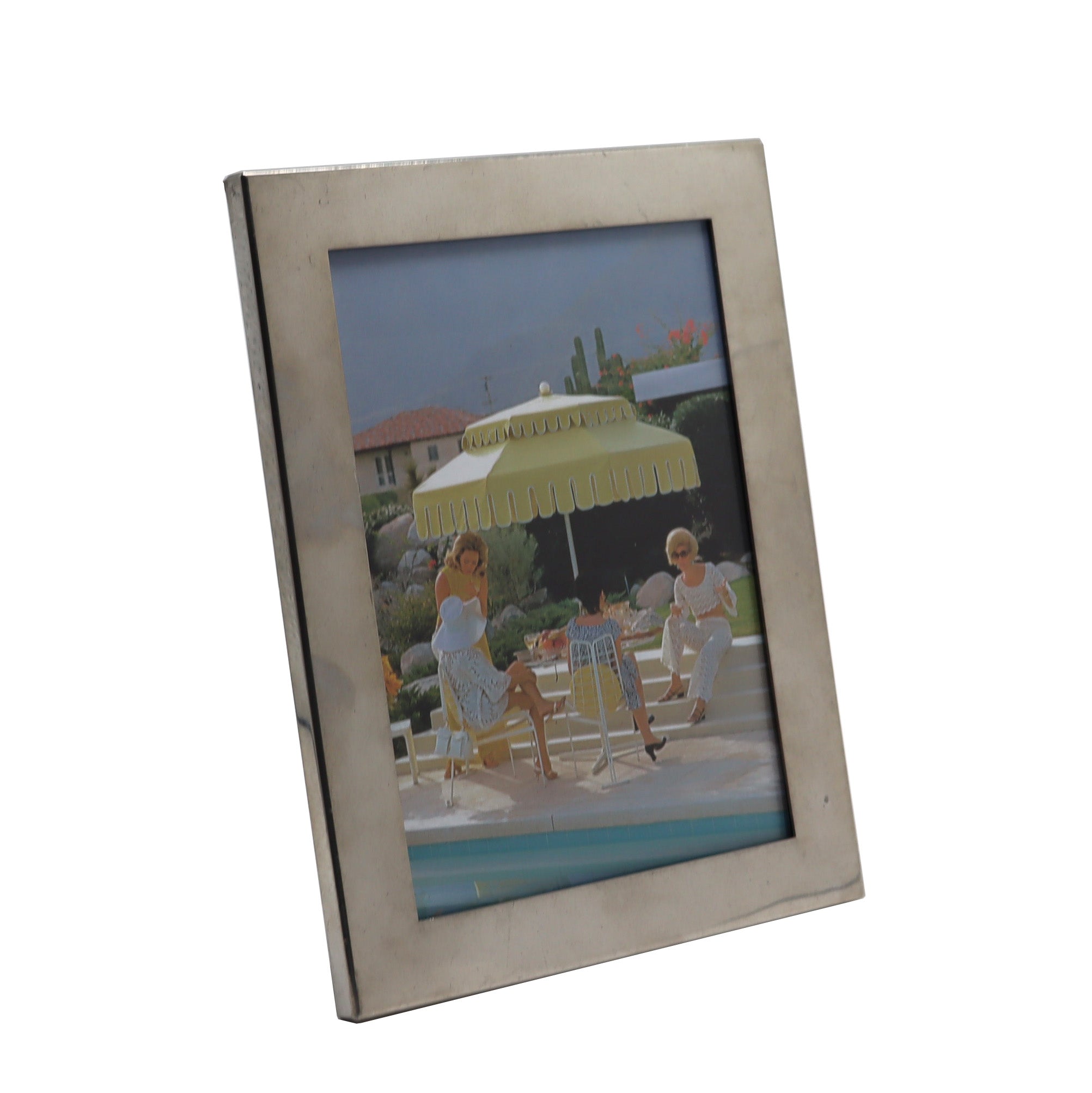 Vintage stamped Cartier sterling silver frame, c. 1970