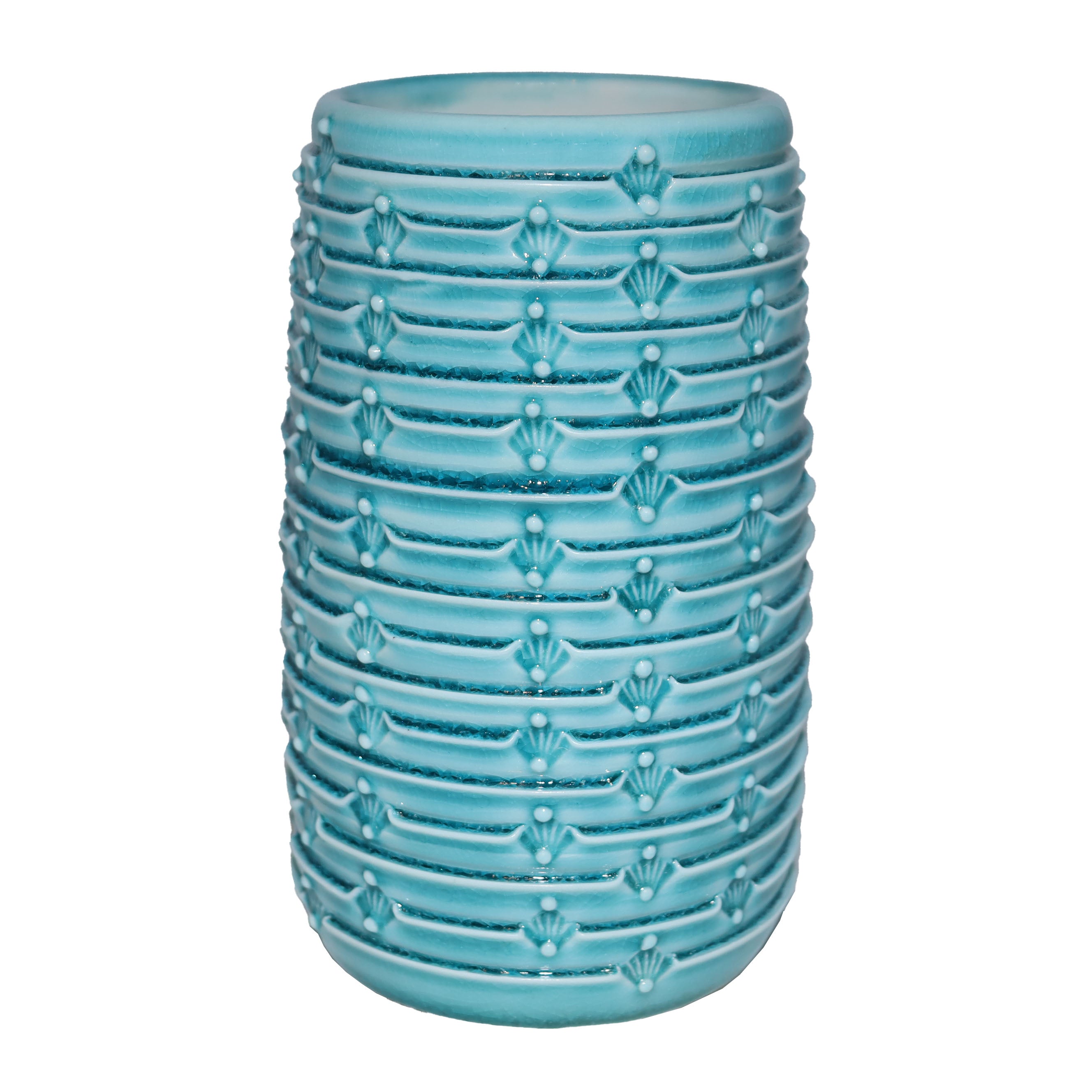 Turquoise Porcelain Vase