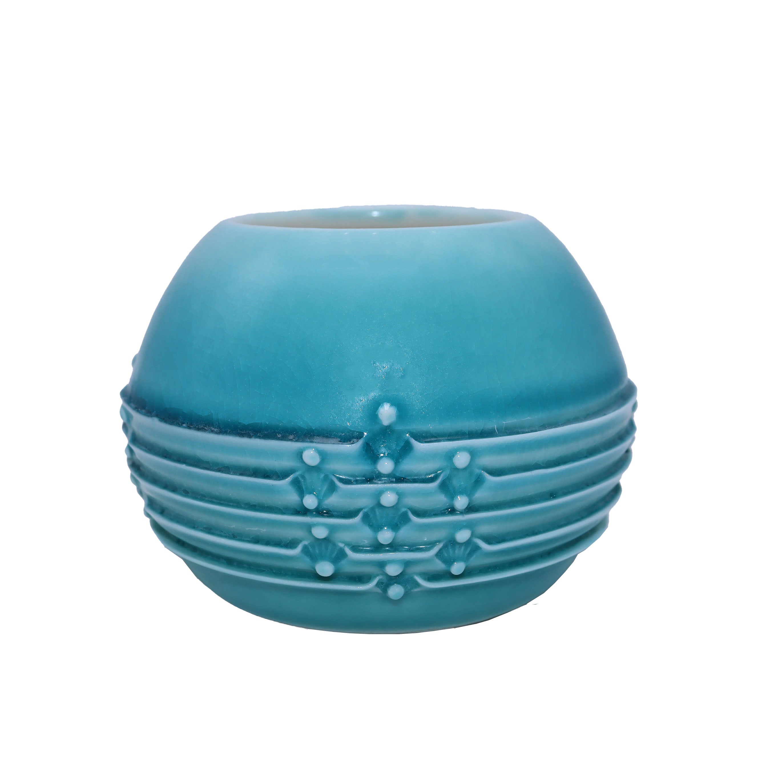 Turquoise Porcelain Bowl