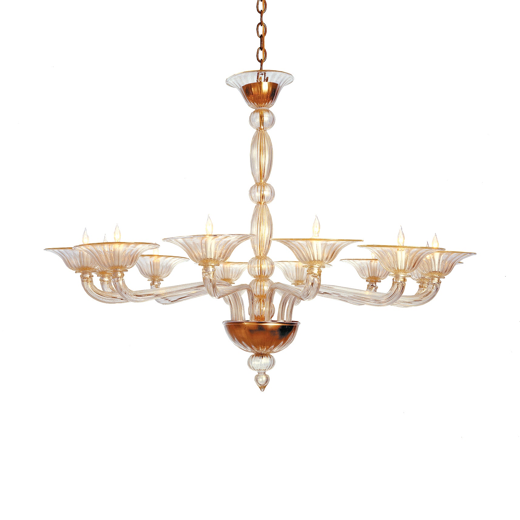 Sophia Chandelier in Gold