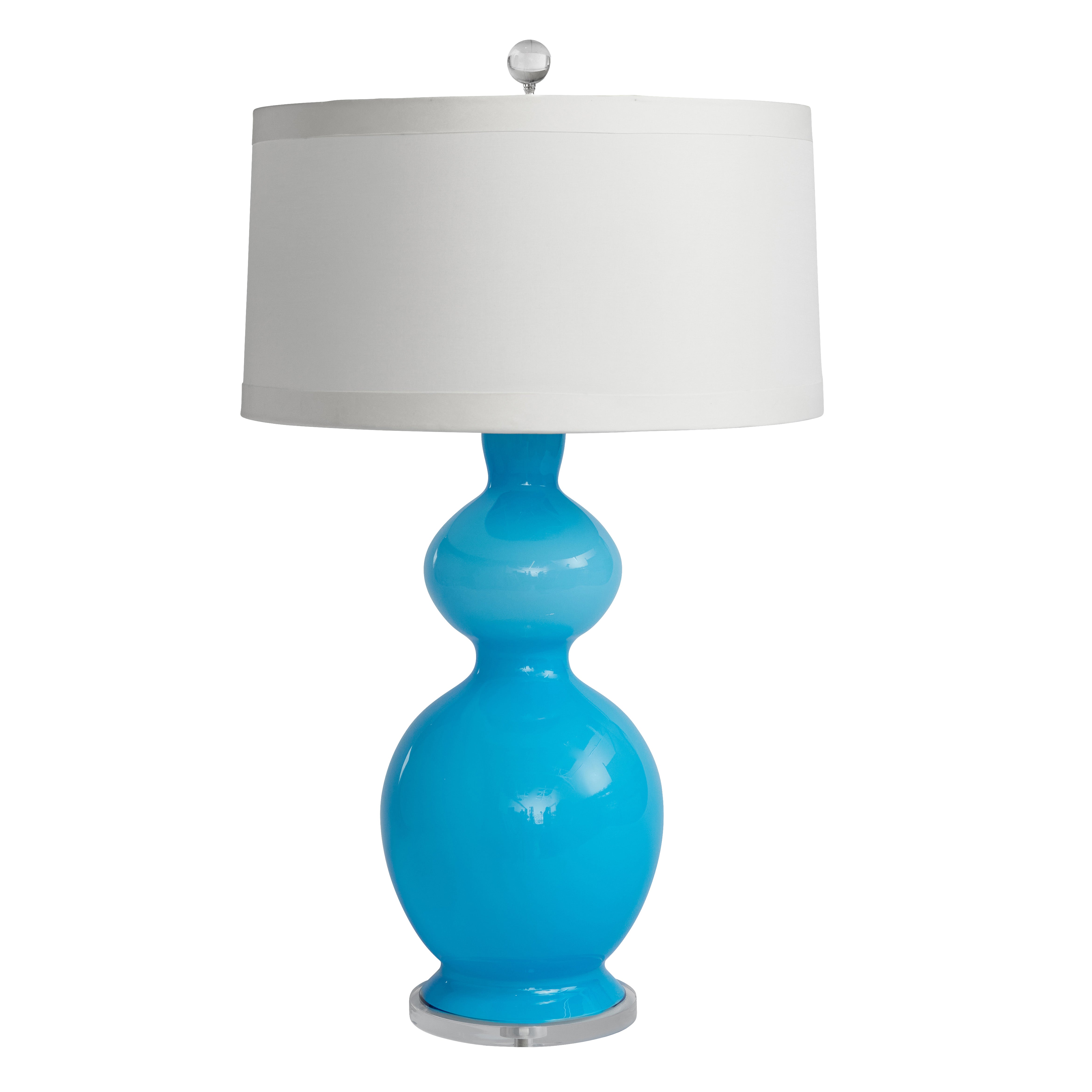 Venetian Series #4 Lamp in Turquoise