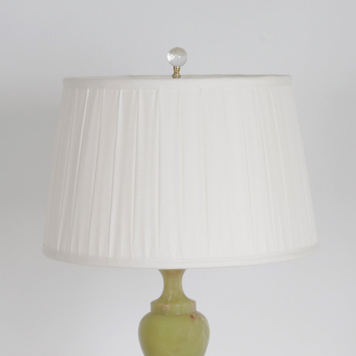 Pair of Onyx and brass lamps, c. 1960 – Jan Showers