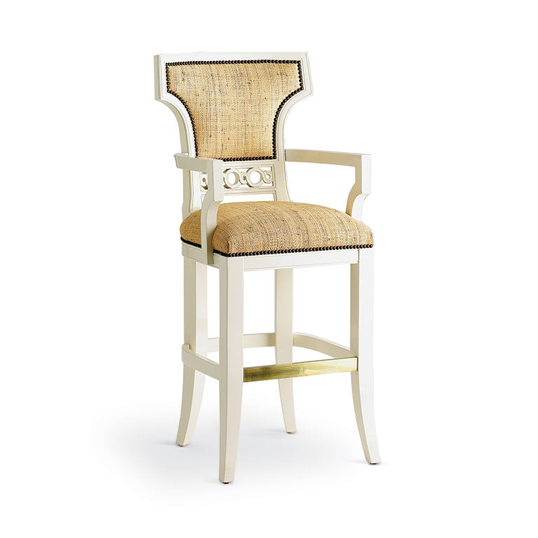 Coco Bar Stool with Back & Arms