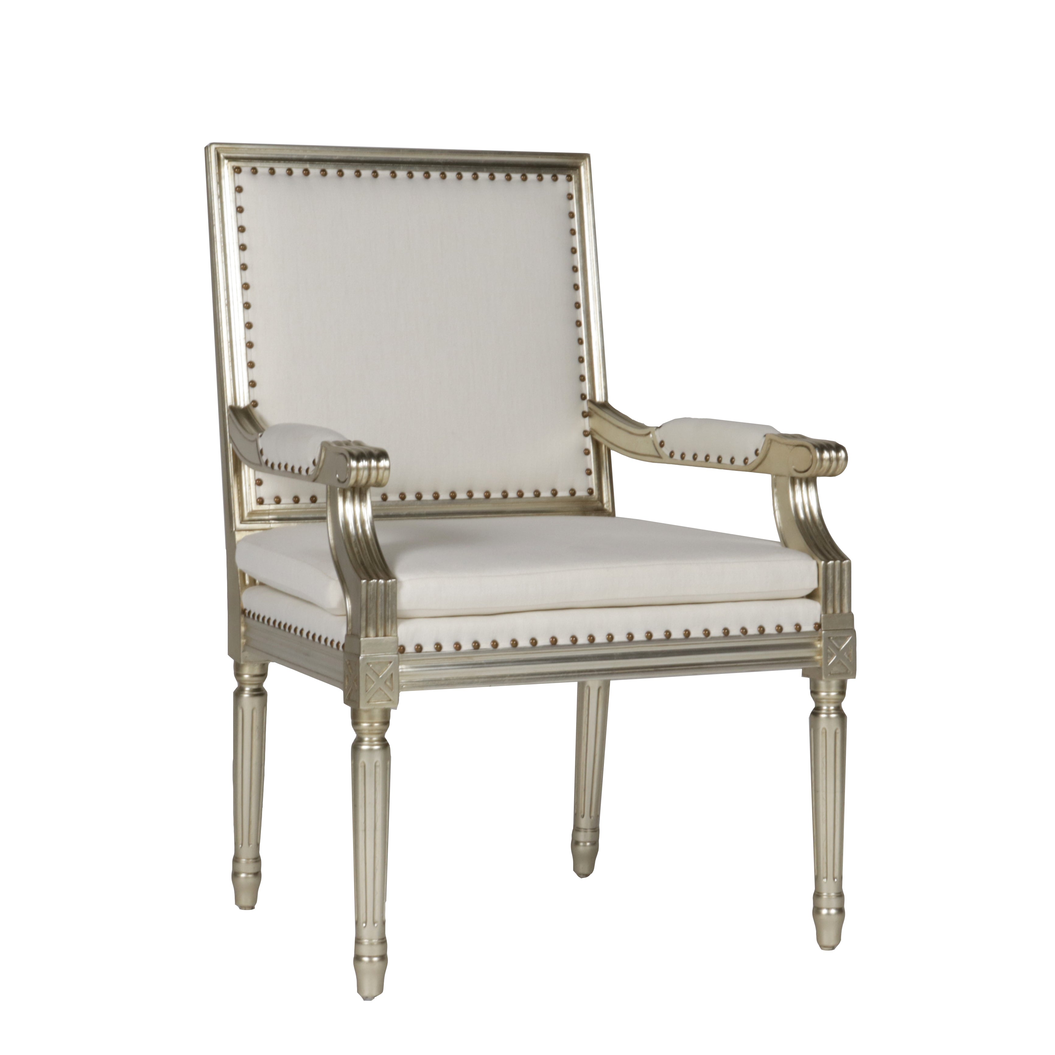 Antibes Host & Hostess Dining Chair in Ivory
