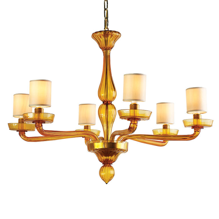 Elizabeth Chandelier in Amber