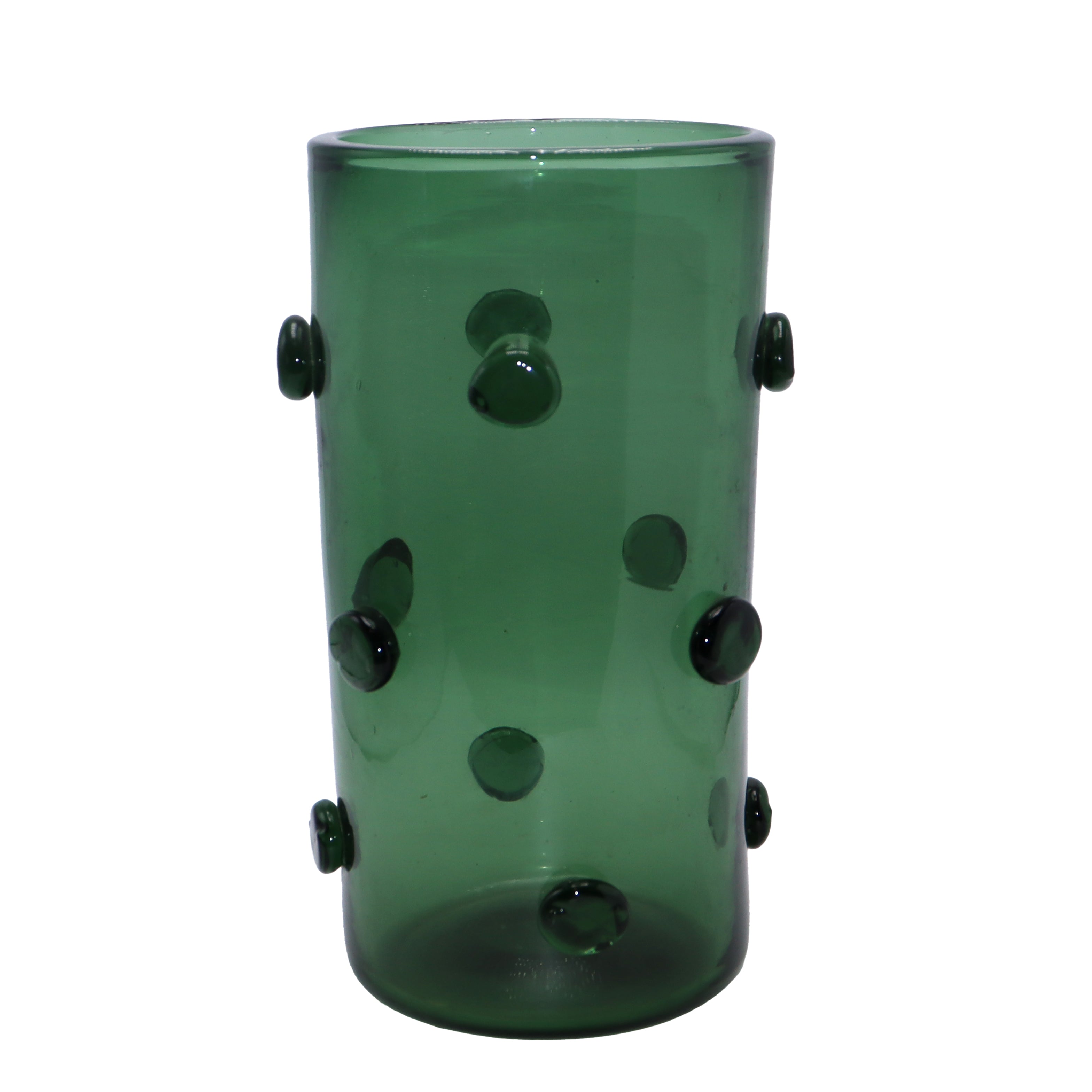 Green Empoli glass vase, c. 1950