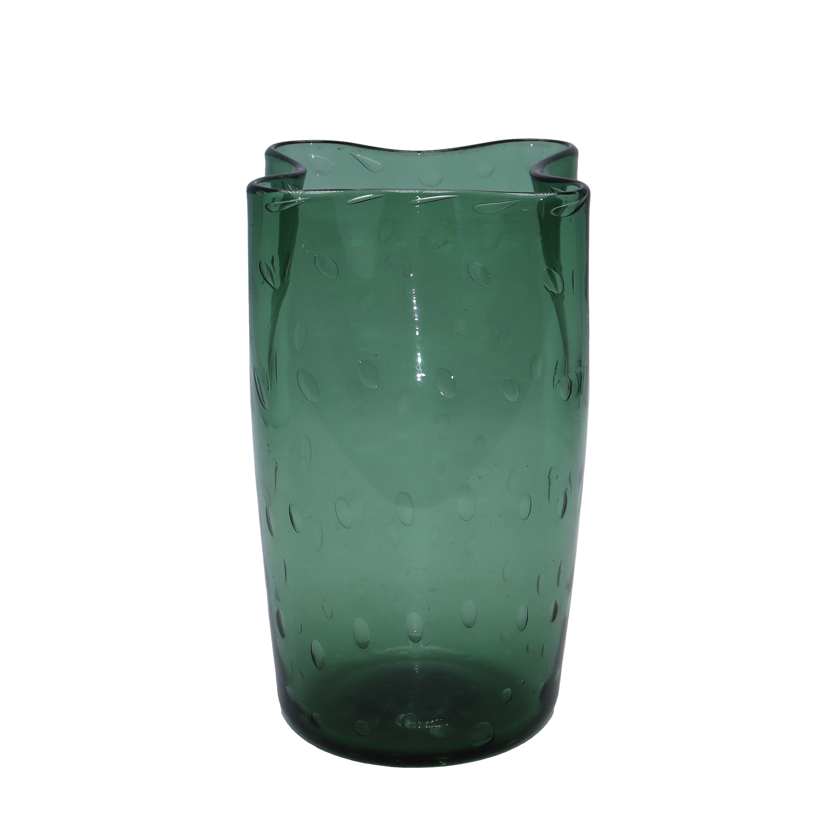 Small green Empoli vase, c. 1950