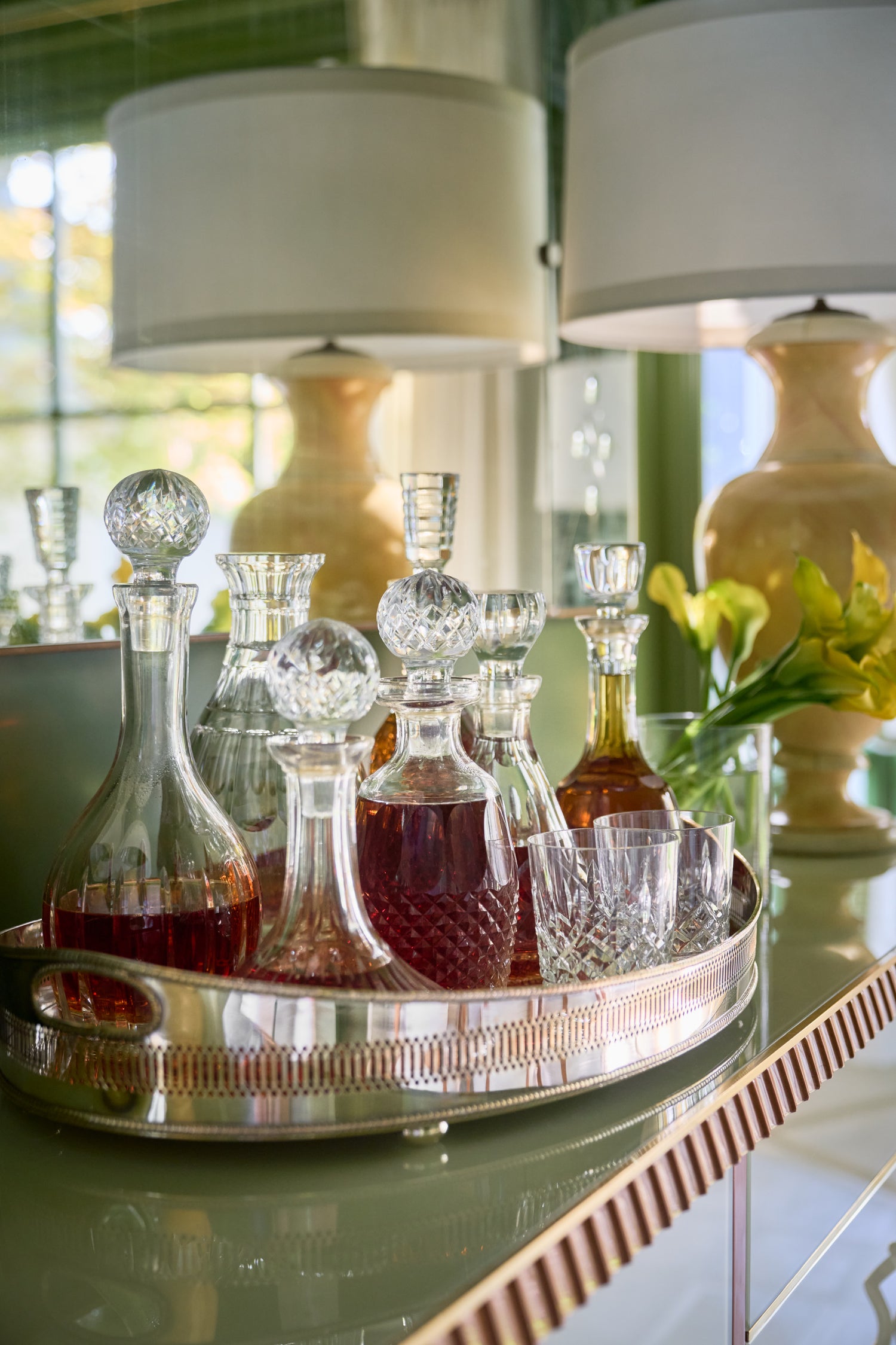 Project - Hollywood Regency Preston Hollow Home – Jan Showers
