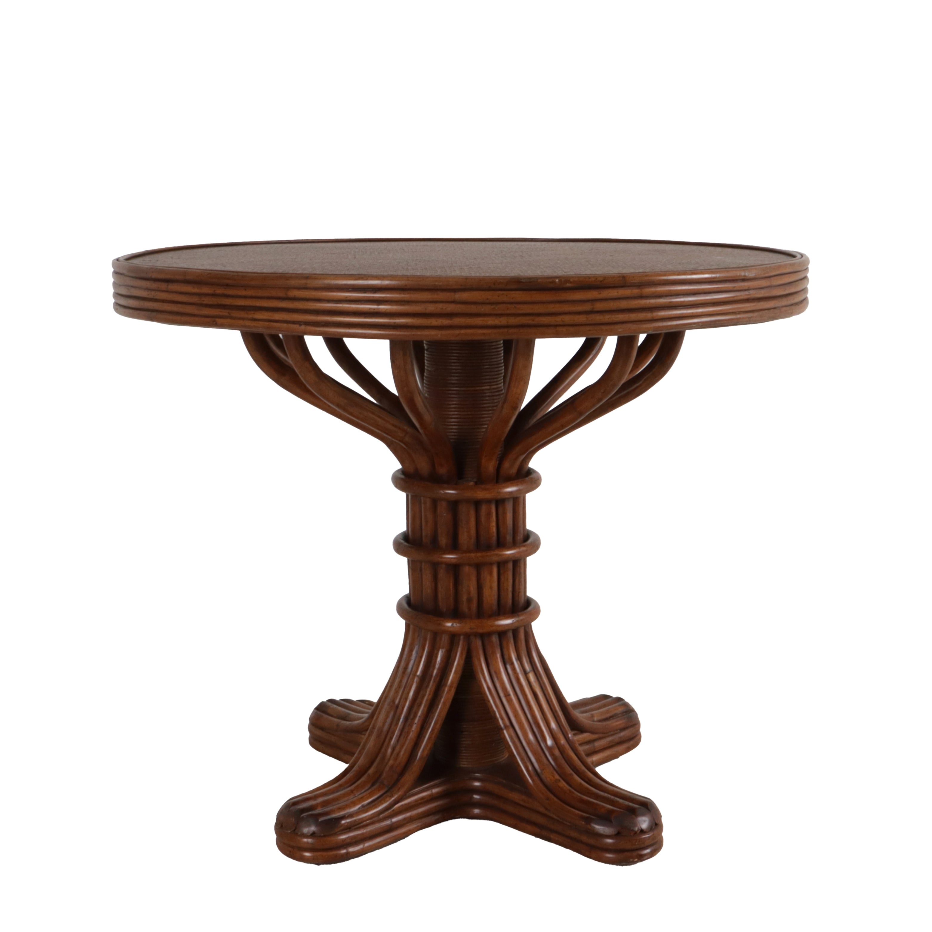 West Indes Style bamboo table, c. 1970