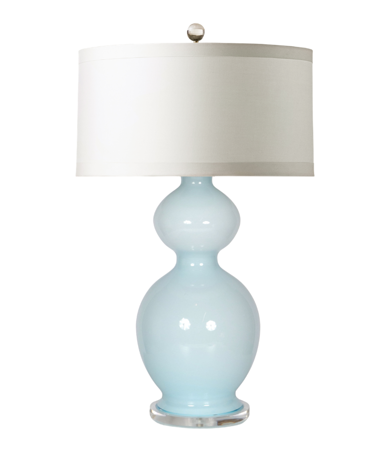 Venetian Series #4 Lamp in Light Blue