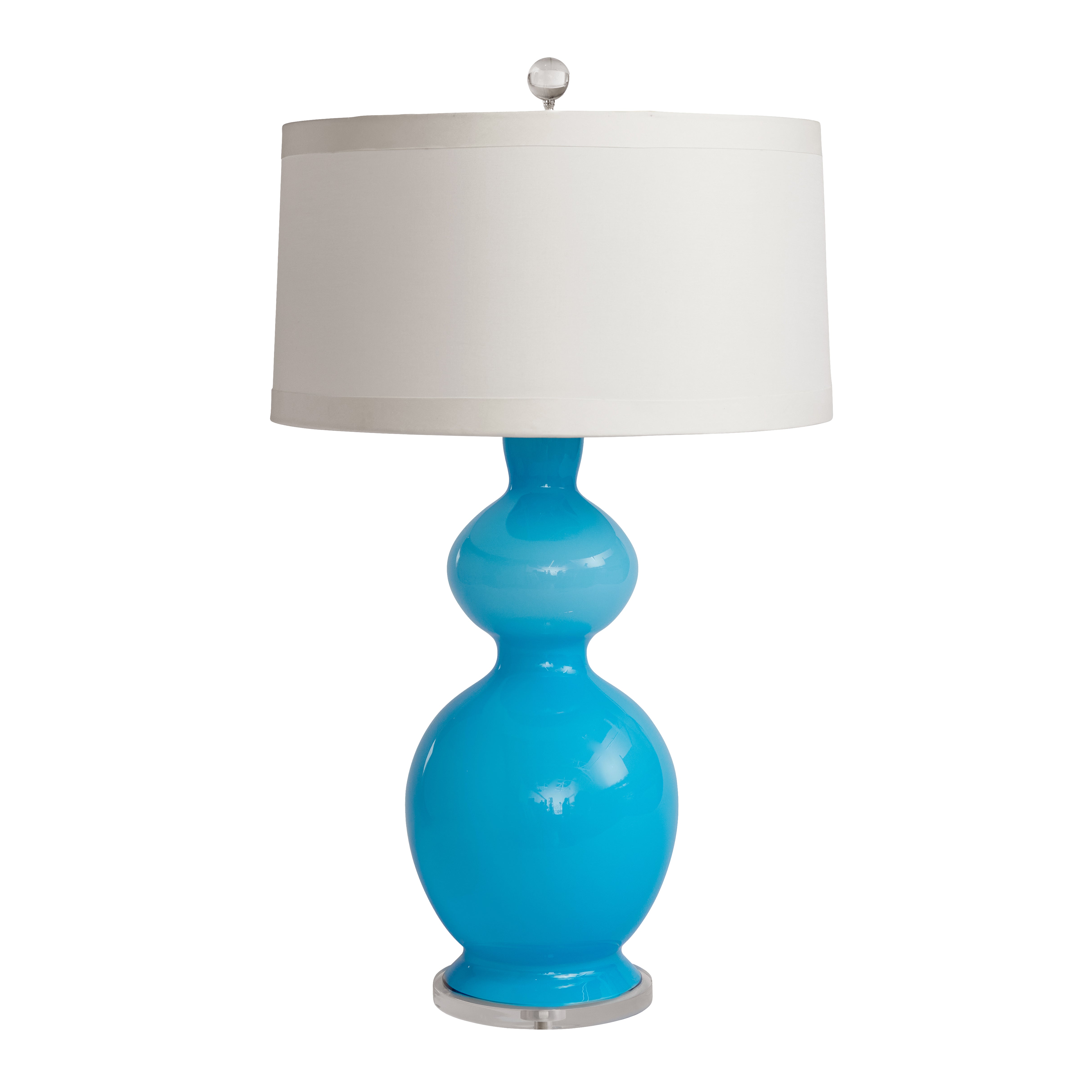 Venetian Series #4 Lamp in Turquoise