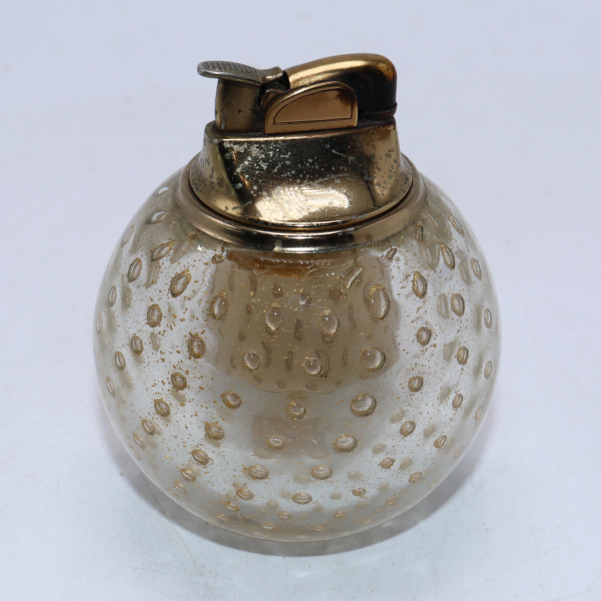 Gold Alfredo Barbini Murano glass lighter, c. 1960 – Jan Showers